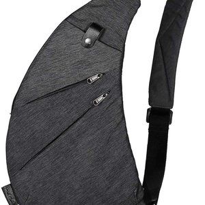 TOPNICE Sling Bag Crossbody Chest Shoulder-Personal Pocket Bag Anti Theft Travel